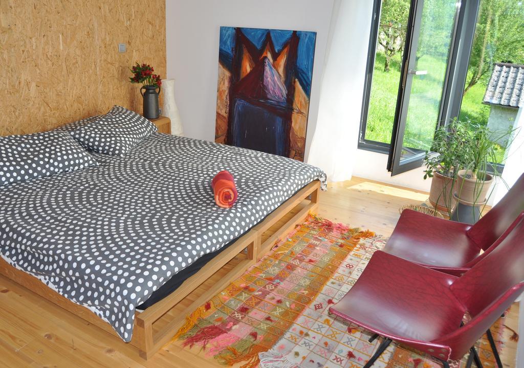 Holiday Home Hisa Gusta Most Na Soci Phòng bức ảnh